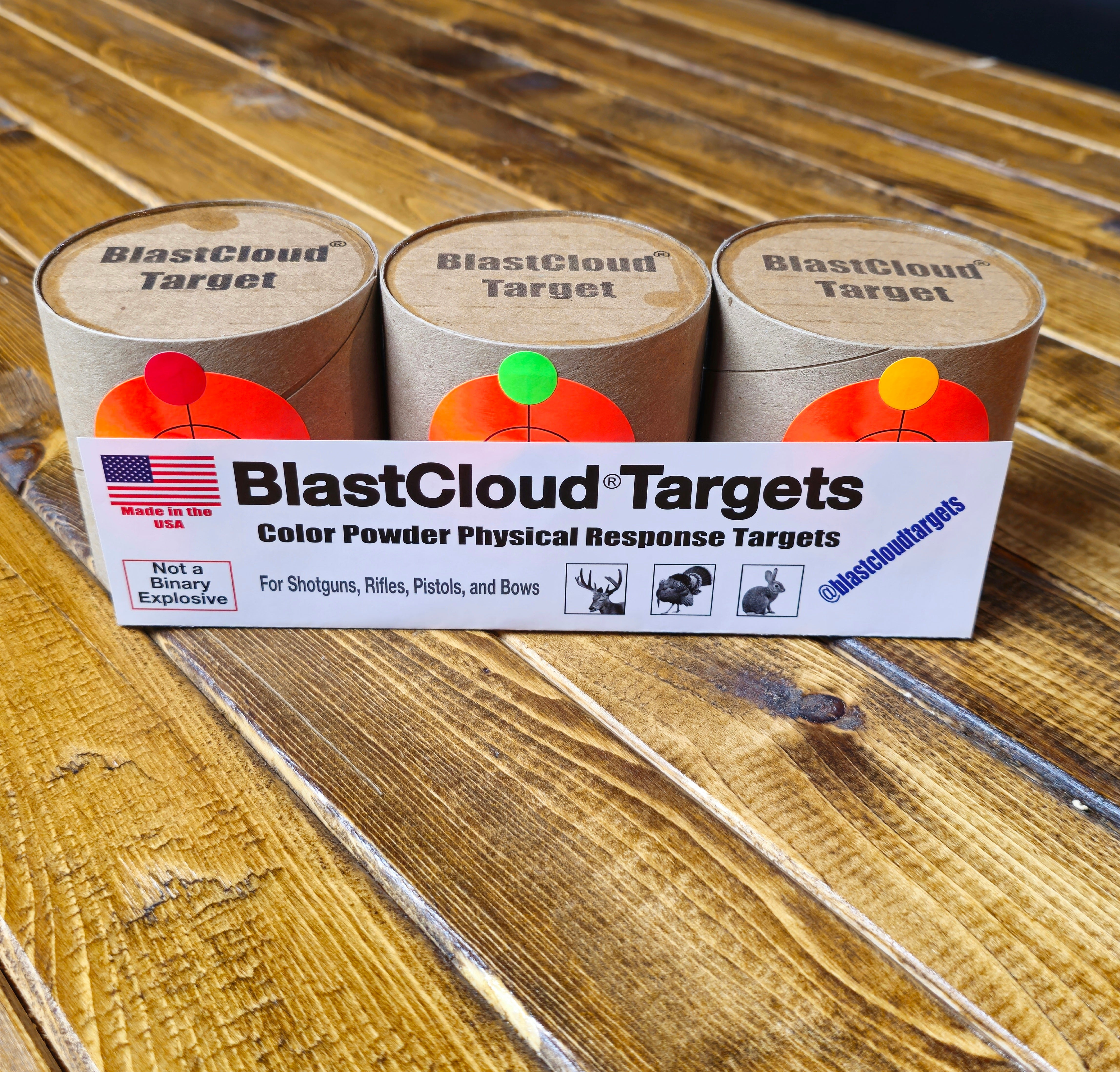 BlastCloud™ Training Targets - 3 Targets