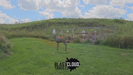 BlastCloud® Powder Shells (standard 3 inch) - 3 Single Color Targets